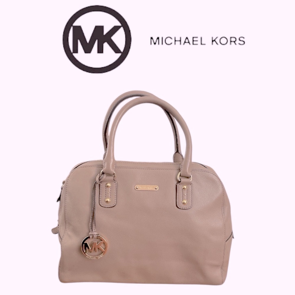 MICHAEL KORS➕Saffiano Large Leather Satchel